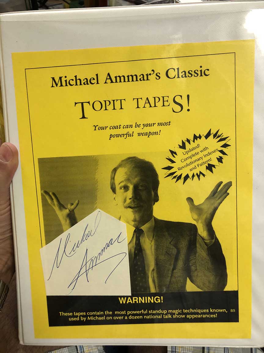 The Topit Book 2.0 and topit VHS tapes - Michael Ammar