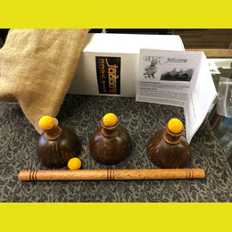 Cheppum Panthum Coconut Shell Cups and Balls